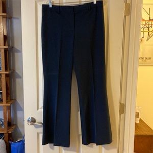 Tahari size 12 blue pant. 2 back pocket detail.